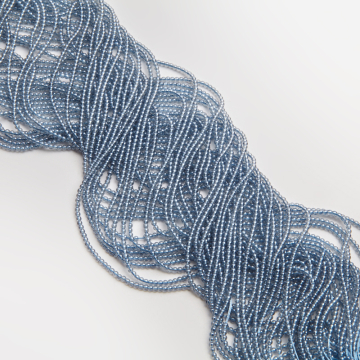 Kryształki kulki gładkie blue shade AB 2,5mm