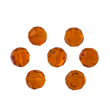 Kryształki kulka fasetowana hiacynth 10mm