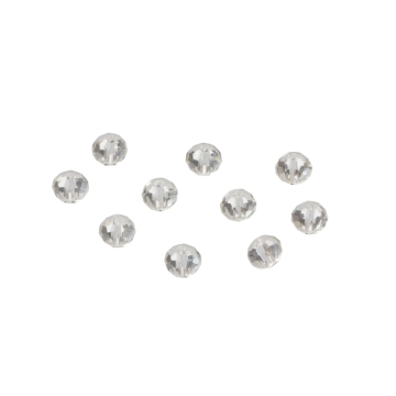 Kryształki oponki fasetowane crystal  5x6mm