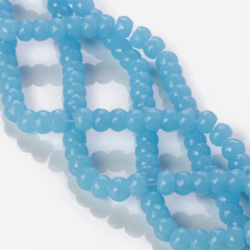 Kryształki drum ceramic blue 6x8mm