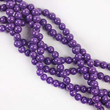 Koraliki szklane jagodowe 8mm