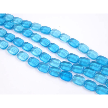 Szklane prostokąty błękit 10mmx12mm