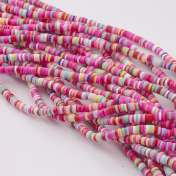 Koraliki Katsuki z modeliny multikolor 4mm