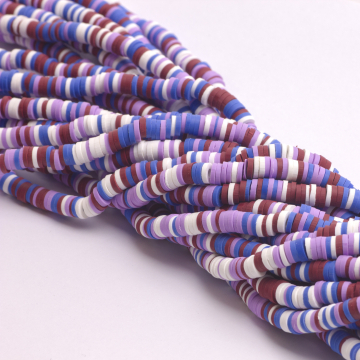 Koraliki Katsuki z modeliny multikolor  6mm