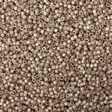 Koraliki Miyuki Delica Semi Frosted Galvanized Light Smoky Amethyst 11/0