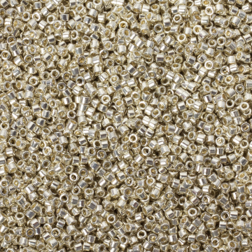 Koraliki Miyuki Delica 11/0 Galvanized Silver Koraliki Miyuki Delica 11/0 Galvanized Silver
