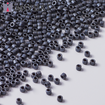 Koraliki Miyuki Delica 11/0 Dark Grey Matte