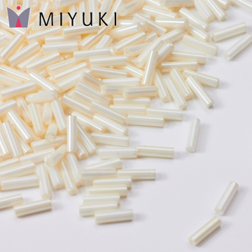 Koraliki Miyuki Bugles #2 6 mm Ceylon Light Yellow Koraliki Miyuki Bugles #2 6 mm Ceylon Light Yellow