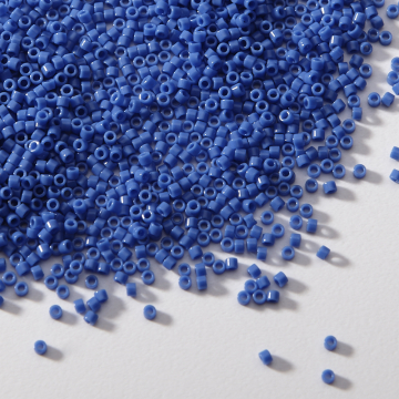Koraliki Miyuki Delica 11/0 Opaque Cyan Blue Koraliki Miyuki Delica 11/0 Opaque Cyan Blue