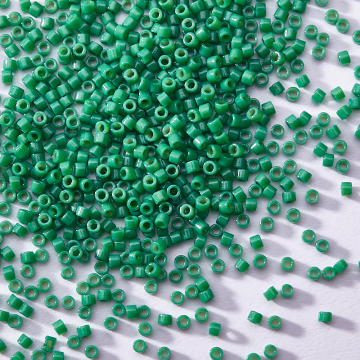 Koraliki Miyuki Delica Duracoat Opaque Dyed Spruce 11/0 Koraliki Miyuki Delica Duracoat Opaque Dyed Spruce 11/0