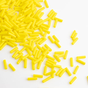 Koraliki Miyuki Bugles 2(6mm) Opaque Yellow