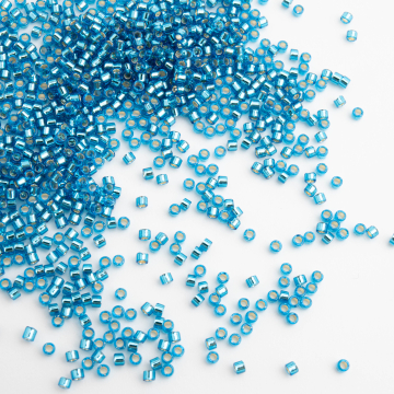 Koraliki Miyuki Delica 11/0 Silver Lined Aquamarine