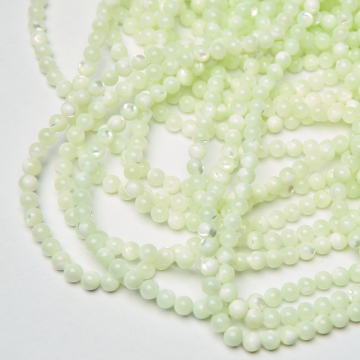 Masa perłowa kulka opalizująca seledynowa 5mm