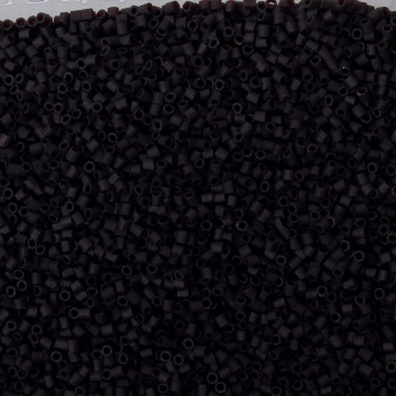 Koraliki Matsuno hexagon Opaque Black 15/0 H