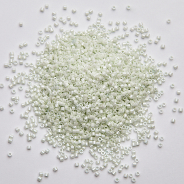 Koraliki Matsuno 11/0 White Green