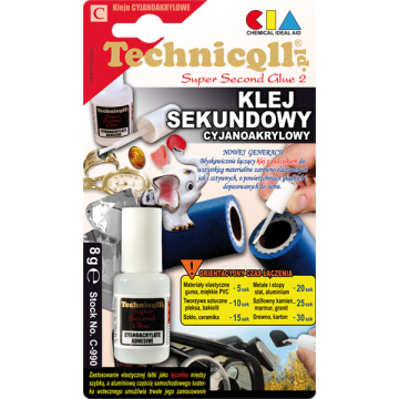 Klej sekundowy z pędzelkiem 8g