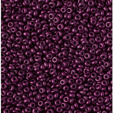 Koraliki NihBeads 12/0 Metallic Frosted Granate