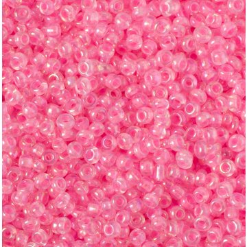 Koraliki NihBeads 12/0 Inside-Color Rainbow Crystal/ Cotton Candy Line