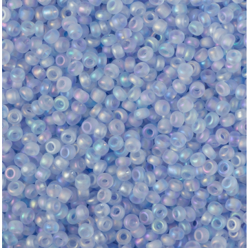 Koraliki NihBeads 12/0 Trans-Rainbow Frosted Lt Sky