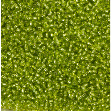 Koraliki NihBeads 12/0 Silver-Lined Lime Green