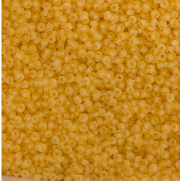 Koraliki NihBeads 12/0 Transparent Frosted Lt Topaz