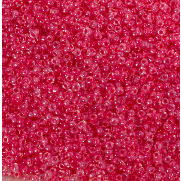 Koraliki NihBeads 12/0 Inside-Color Lustered Crystal/ Siam Line