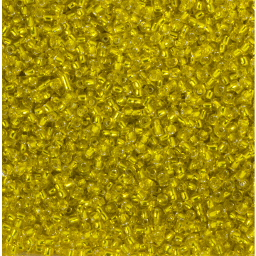 Koraliki NihBeads 12/0 Silver-Lined Lemon