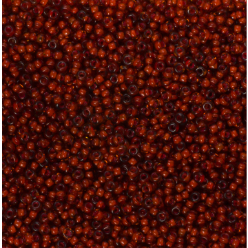 Koraliki NihBeads 12/0 Inside-Color Smoky Topaz/ Siam Ruby