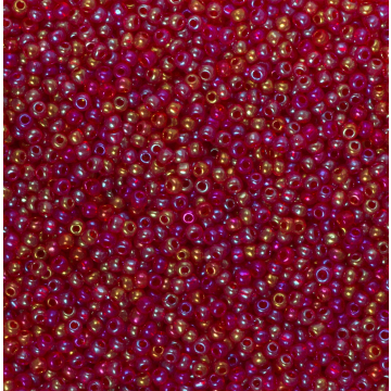 Koraliki NihBeads 12/0 Trans-Rainbow Siam Ruby