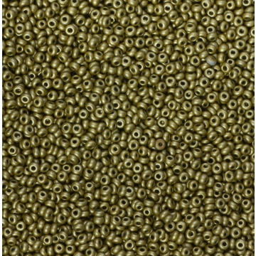 Koraliki NihBeads 12/0 Metallic Frosted Antique Gold