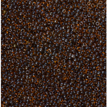 Koraliki NihBeads 12/0 Inside-Color Lustered Hiacynth/ Jet Line