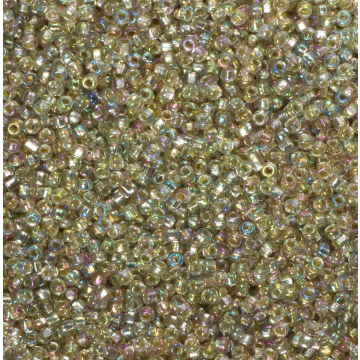 Koraliki NihBeads 12/0 Silver-Lined SH Trans-Rainbow Pale Topaz