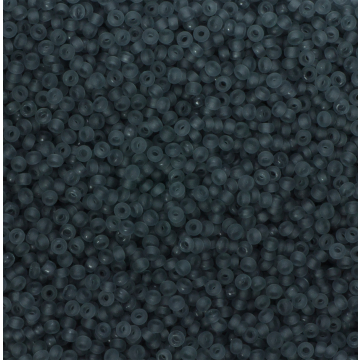 Koraliki NihBeads 12/0 Transparent Frosted Gray