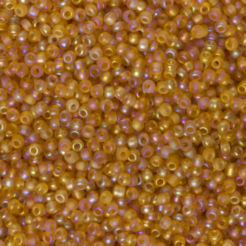 Koraliki NihBeads 12/0 Trans-Rainbow Frosted Med Topaz