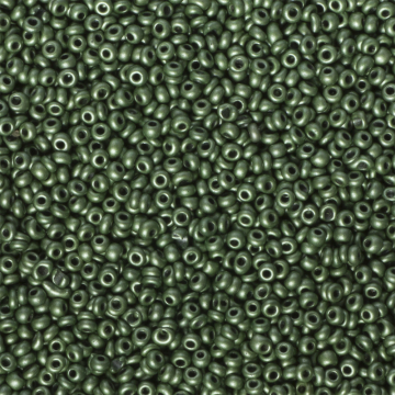 Koraliki NihBeads 12/0 Metallic Frosted Pale Green