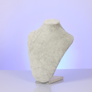 Ekspozytor na naszyjnik szary 27x21cm Ekspozytor na naszyjnik szary 27x21cm