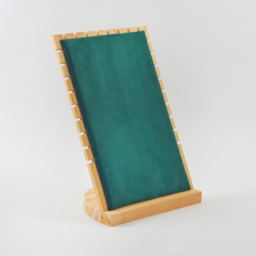 Ekspozytor do naszyjników średni płaski 18x12x24cm