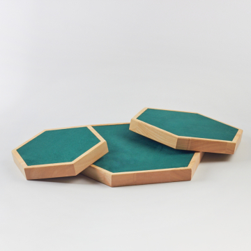 Ekspozytor 3 heksagony 16,5-27cm Ekspozytor 3 heksagony 16,5-27cm