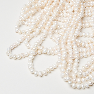 Perły naturalne hodowlane potato 5-6mm