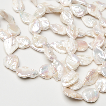 Perły naturalne hodowlane łezki 13-18mm