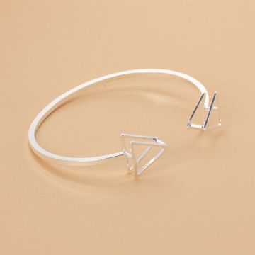 Bransoletka z mosiądzu trójkąty 16-21cm