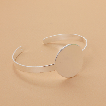 Bransoletka z mosiądzu z płaskim kołem 16-21cm