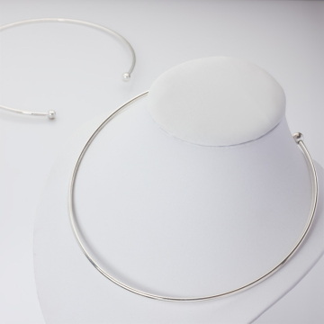 Baza naszyjnika z kuleczkami 15.5cm