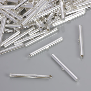 Końcówki do płaskich bransoletek 40x4mm