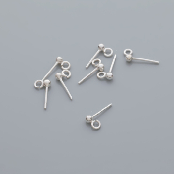 Srebrne sztyfty z kulką AG925 3mm