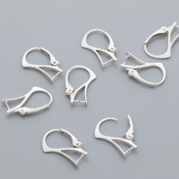 Srebrne bigle zamykane do kamieni AG925 19mm