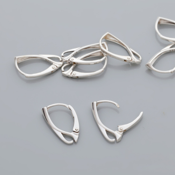 Srebrne bigle angielskie diamentowe AG925 19mm