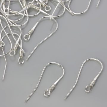 Srebrne bigle ze sprężynką AG925 27mm