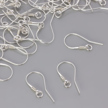 Srebrne bigle z kółeczkiem AG925 26mm