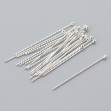 Srebrne szpilki z główką AG925 30x0,6mm